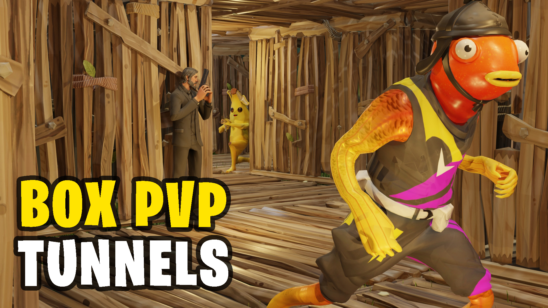 Fortnite Maps Banners 3D Render